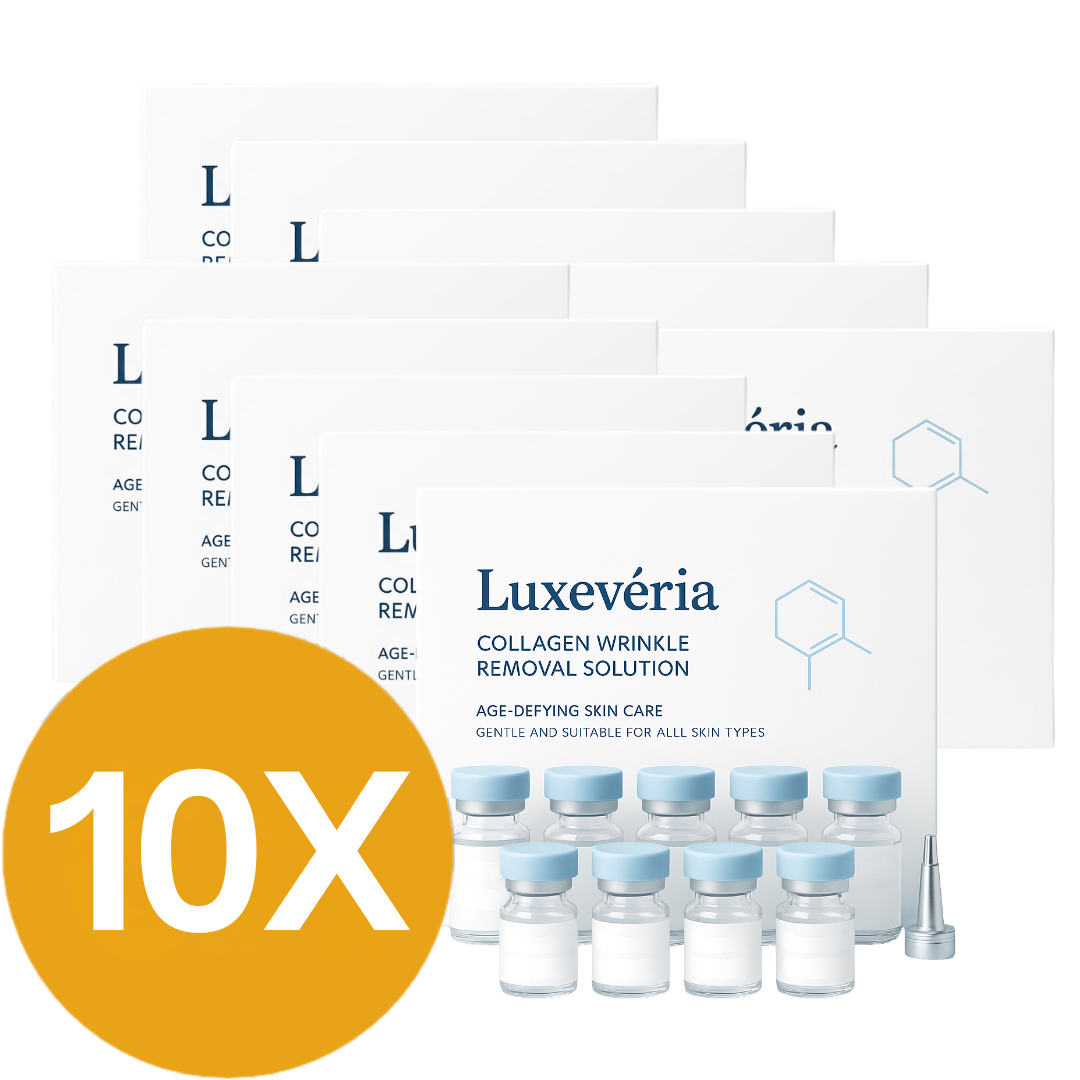 Luxevéria : Clinical-Grade Collagen That Erases Deep Lines Without Needles