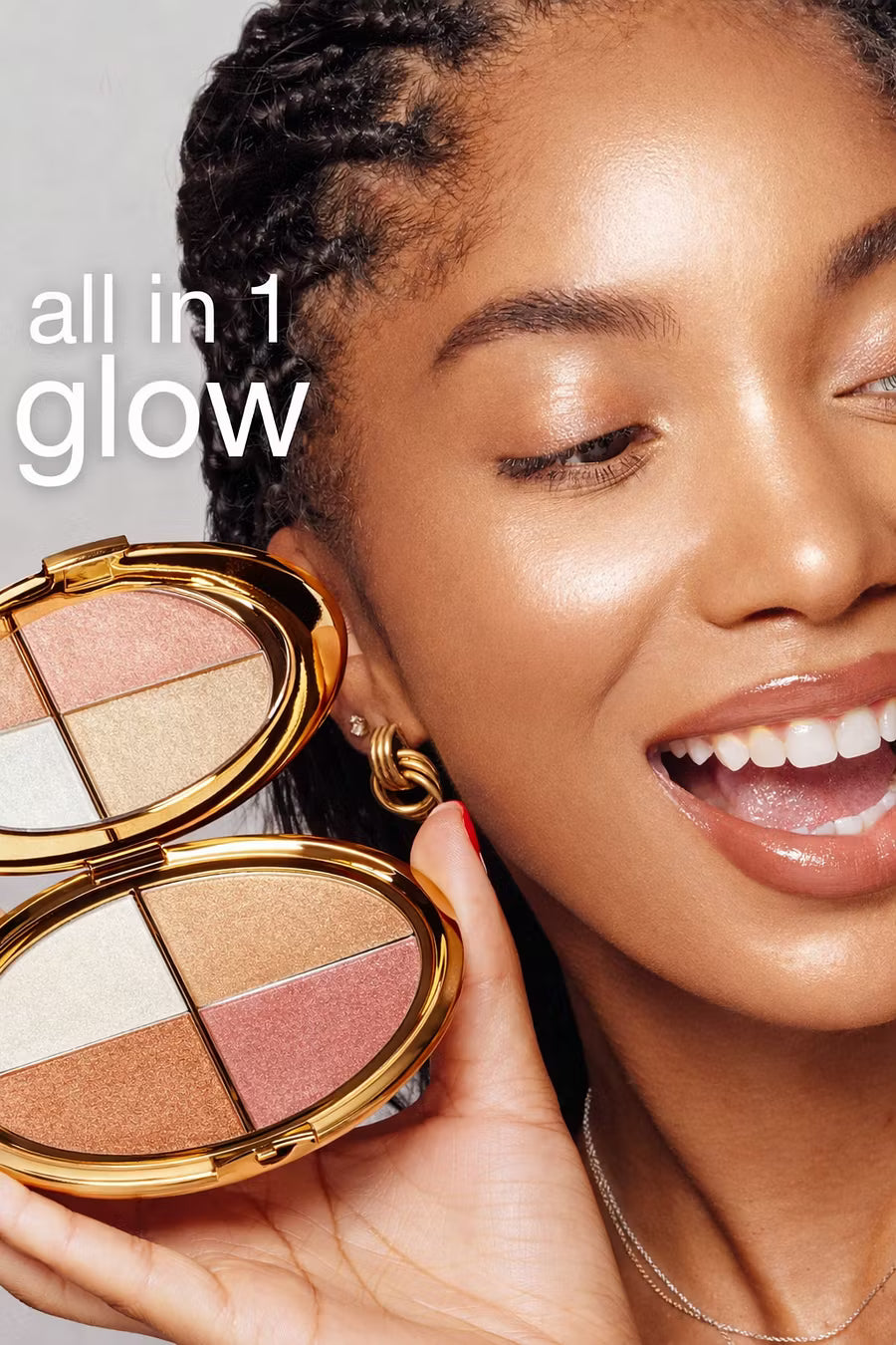 YUNPSO® ✨ Last Day Buy 1 Get 1 Free ✨Glow Wardrobe Highlighting Eye & Cheek Palette
