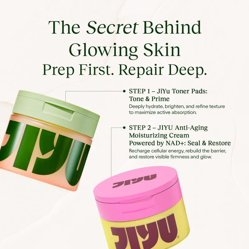 Meowzle Toner Pads & NAD+ Anti-Aging Moisturizing Cream