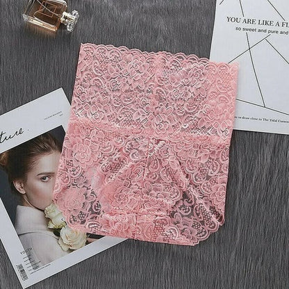 SEXY HIGH WAIST PRETTY LACE PANTIES