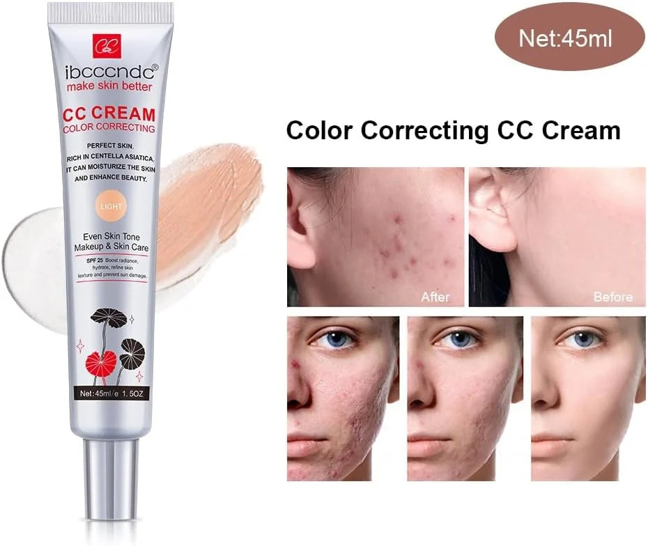 Hydrating CC Cream Foundation with Centella Asiatica