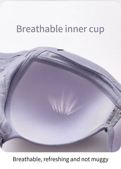 2025 PLUS SIZE THIN UNDERWEAR ANTI-SAGGING BRA