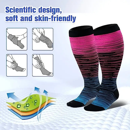 2023 Printed Compression Socks