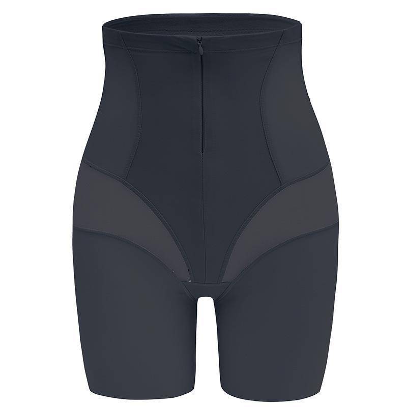 SEAMLESS ZIPPER STRONG BODY SHAPING PANTS HIP LIFTING TUMMY CONTROL PANTS