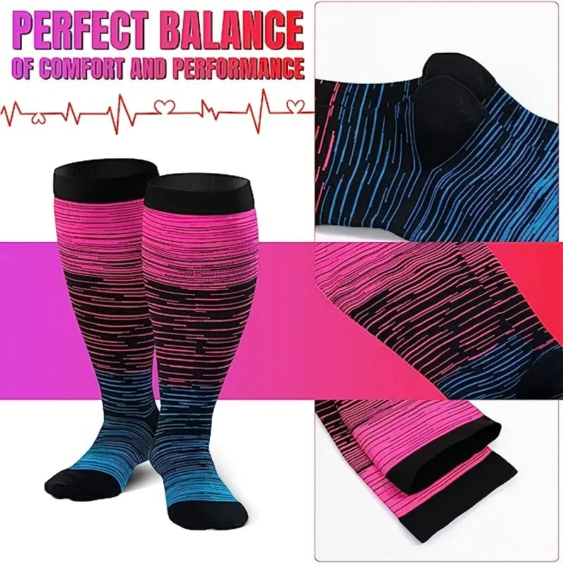 2023 Printed Compression Socks