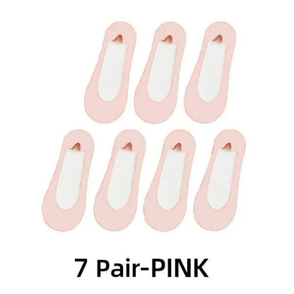 2022 Invisible Non-slip Ice Silk Socks