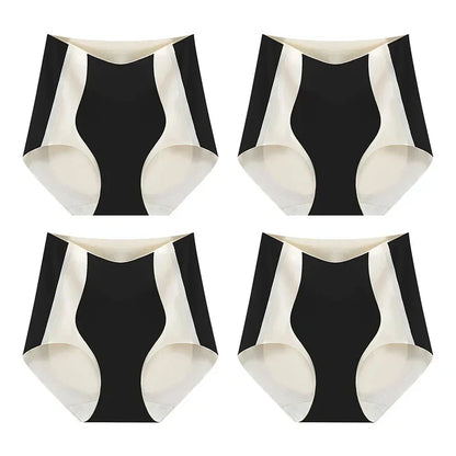 COLOR BLOCK TRACELESS HIP LIFTING SHAPING PANTIES