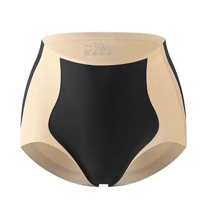 COLOR BLOCK TRACELESS HIP LIFTING SHAPING PANTIES