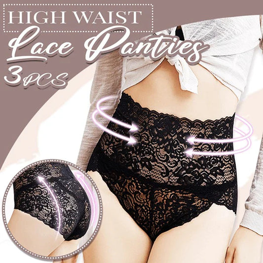 SEXY HIGH WAIST PRETTY LACE PANTIES