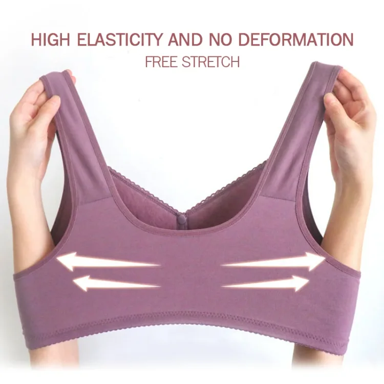 🔥Buy 1 Get 3(3packs)🔥 Mama Cotton Front Closure Bra(Buy 2 sets freee shipping)