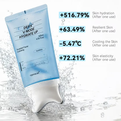 Jaw Line Lift-Sculpting Glass Gel Cream with Gua Sha