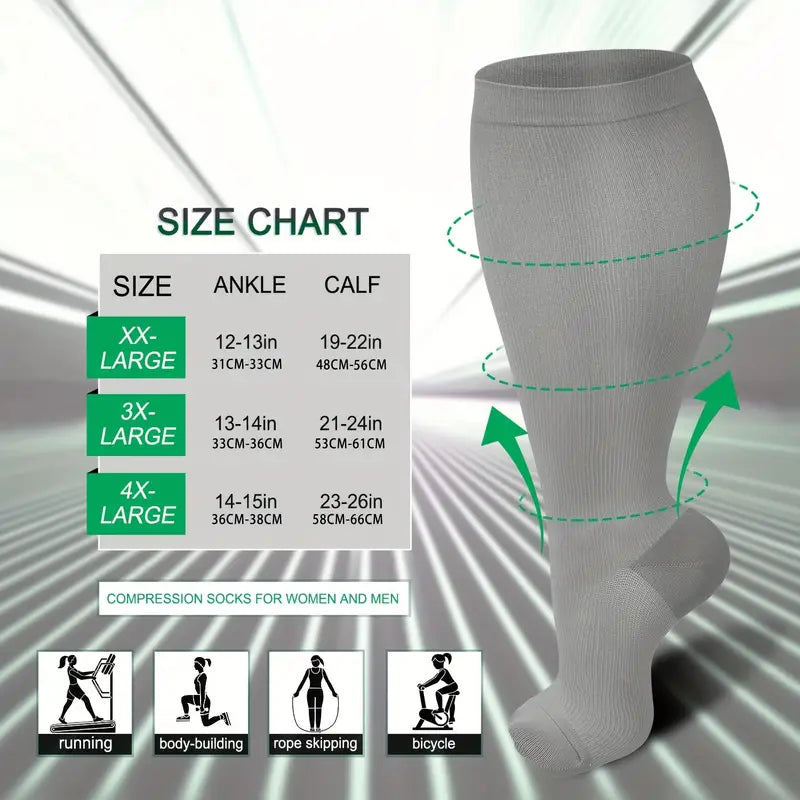 2023 Printed Compression Socks