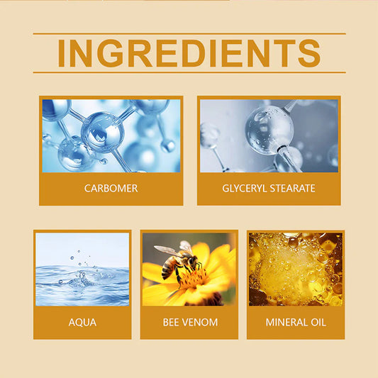 ✨Bee venom facial care ✨Smooth the Look of Wrinkles in 2 minutes — Fast, effective anti-ageing serum — save time and money