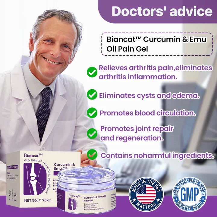 Biancat® Curcumin & Emu Oil Pain Gel