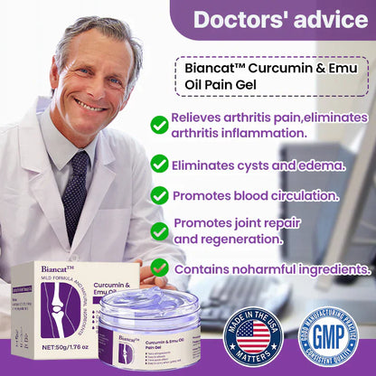 Biancat® Curcumin & Emu Oil Pain Gel
