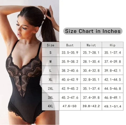 2023 SUMMER SEXY LACE TUMMY CONTROL BODYSUIT