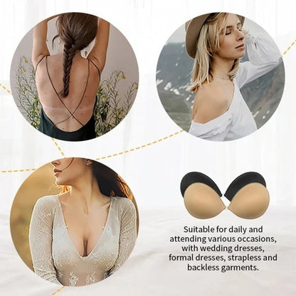 Adhesive Invisible Gathering Bras