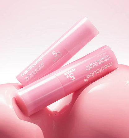 medicube PDRN Pink Collagen Volume Multi Balm Stick | Volufiline, PDRN, NAD, Collagen | Face & Body Balm for Under-Eyes, Neck, Forehead, Smile Lines, Lips | Plumping, Radiance, Line Care | K-Beauty