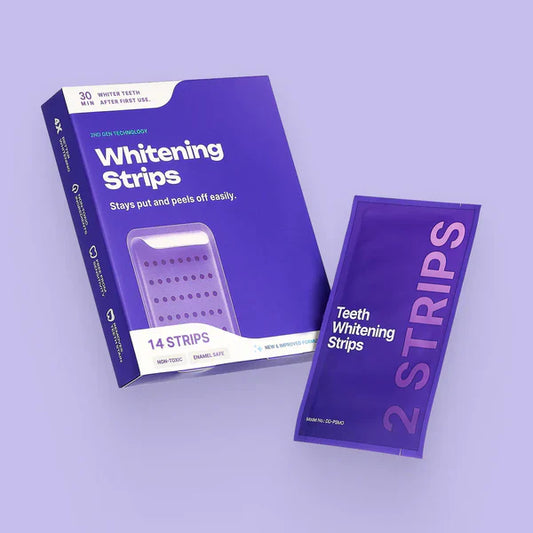 ✨ LAST DAY BUY 1 GET 1 FREE✨Viralaluna™ Purple Teeth Whitening Strips