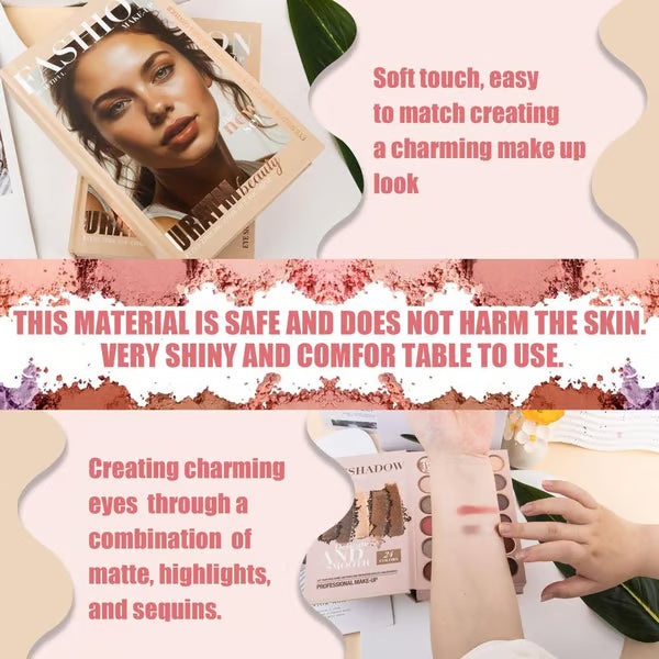 🏆#1 Bestselling - 24-Color Eyeshadow Palette - 5-Layer Book-Style Makeup Palette with 67 Pro Shades(✨WATERPROOF AND LONG-LASTING)