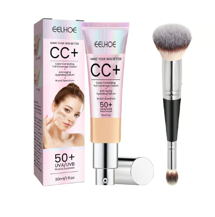 CC+ Cream Illumination SPF50 w/ Luxe Brush Makeup