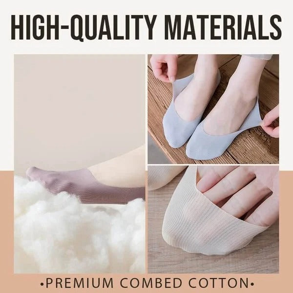 2022 Invisible Non-slip Ice Silk Socks