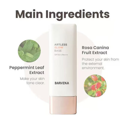 ✨ LAST DAY BUY 1 GET 1 FREE✨ Artless Glow Base – Your All-in-One Miracle Primer with SPF 50+ PA++++