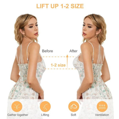 Adhesive Invisible Gathering Bras