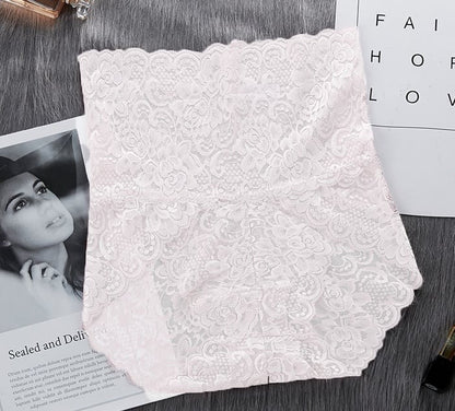 SEXY HIGH WAIST PRETTY LACE PANTIES