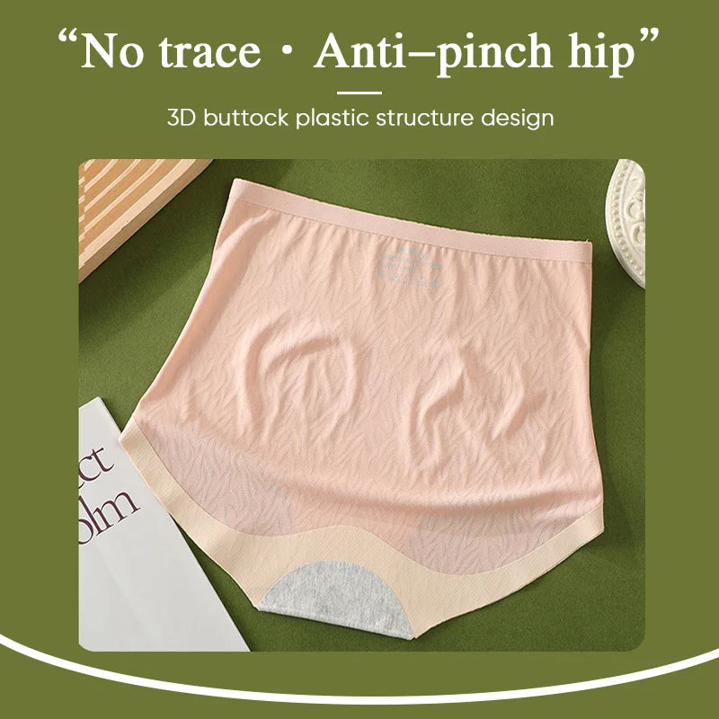 PAY 1 GET 3(3PACKS)FRESH SEAMLESS HIGH WAIST BUTT LIFT PANTIES