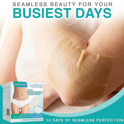 ✨ LAST DAY BUY 1 GET 1 FREE✨𝗖𝗮𝗿𝗲𝗕𝗿𝗲𝗲𝘇𝗲® 3-in-1 Microneedle Care Patch