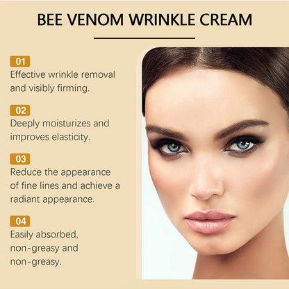 ✨Bee venom facial care ✨Smooth the Look of Wrinkles in 2 minutes — Fast, effective anti-ageing serum — save time and money