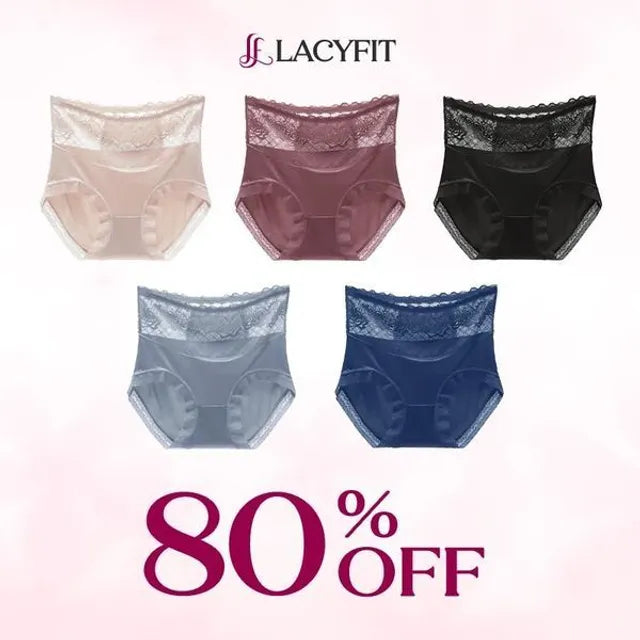 LacyFit 💖Last Day 70% OFF✨⛱️#1 Free Shipping🏆- Silky Comfort High Waist Hiplift Panties