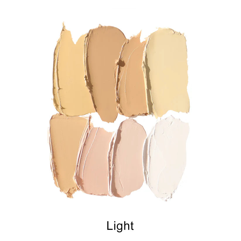 Luxlue Soft Matte Cream Concealer 8-Shade Fade Palette