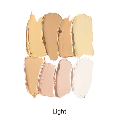 Luxlue Soft Matte Cream Concealer 8-Shade Fade Palette