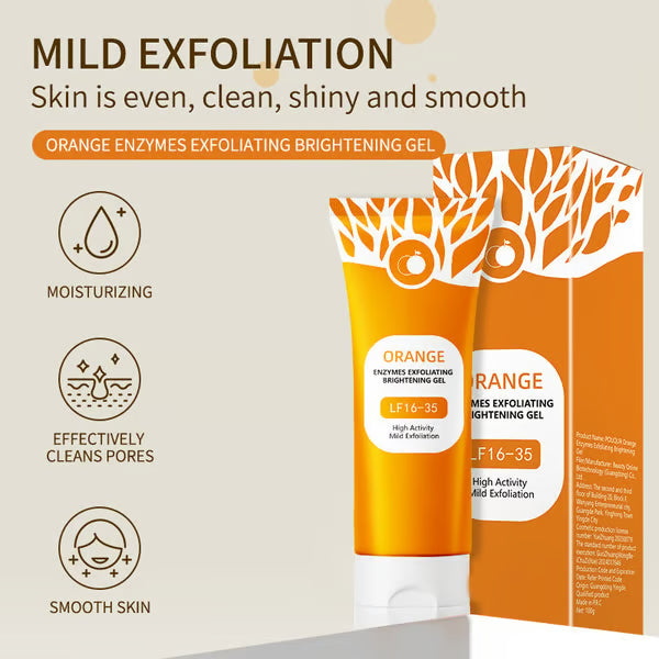 🔥Last Day Buy one get one free 🔥Orange Enzyme Exfoliating Gel 50g – Facial Cleansing Peel