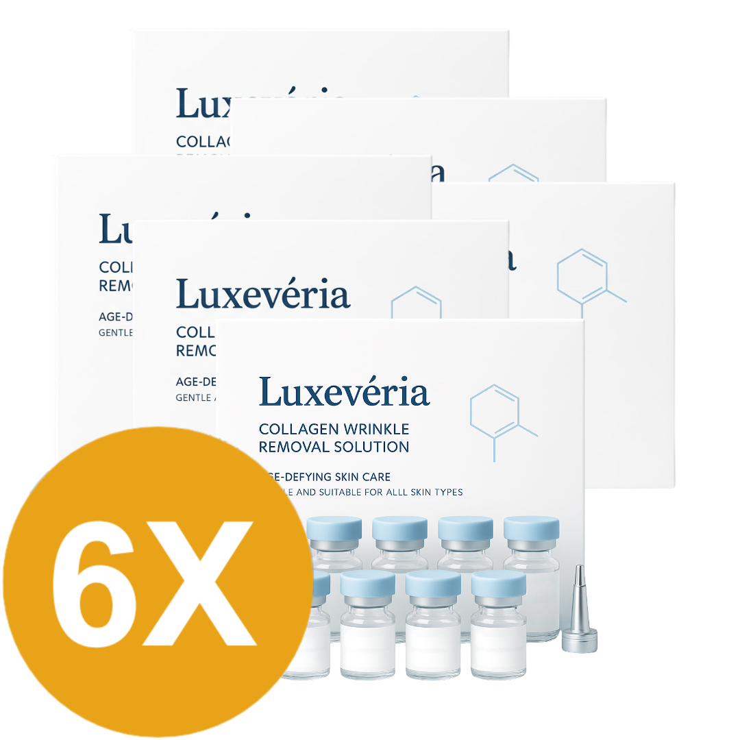 Luxevéria : Clinical-Grade Collagen That Erases Deep Lines Without Needles