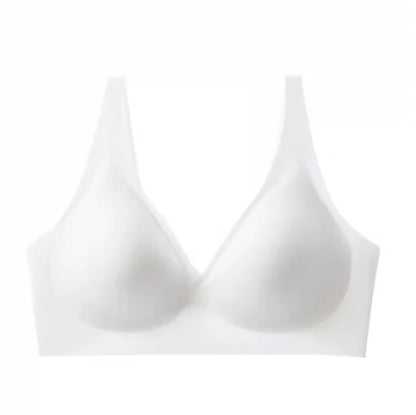 🏆 🔥Super Firming Leopard Print Jelly Bra | Women Wirefree Bras 👍No More Sagging Breasts