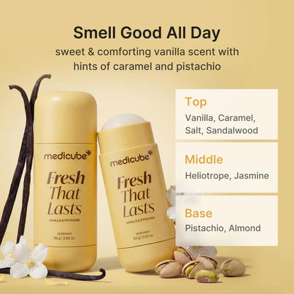 [NEW] Deodorant Vanilla & Pistachio Fresh That Lasts